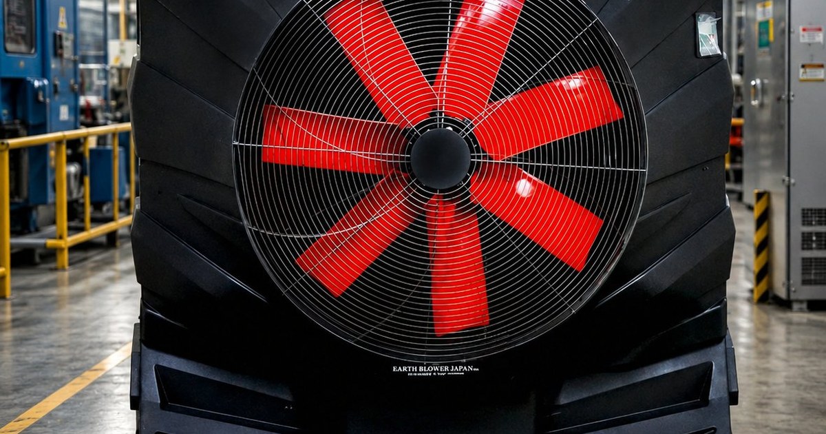 大型冷風機の製品紹介 - 業務用冷風機 大型｜アースブロージャパン