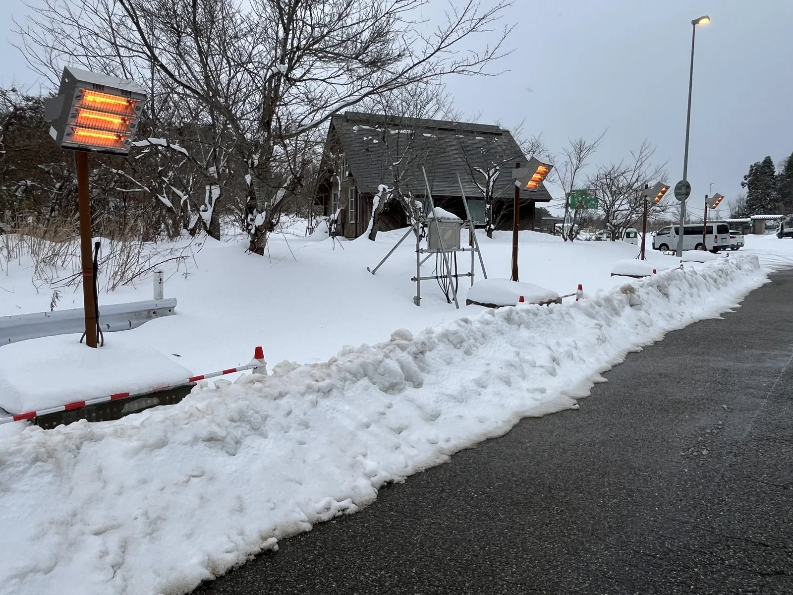 のと里山海道 設置現場 全景